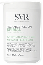 Düfte, Parfümerie und Kosmetik Deo Roll-on Antitranspirant - SVR Spirial Recharge Roll-On Anti-Transpirant (Refill) 