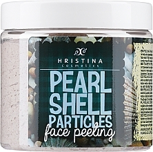 Düfte, Parfümerie und Kosmetik Gesichtspeeling mit Perlmuttpartikel - Hristina Cosmetics Pearl Shell Particles Face Peeling