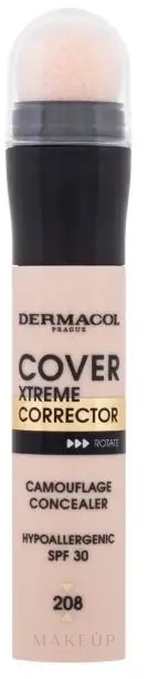 Hochdeckender wasserfester Gesichtsconcealer mit Schwammapplikator SPF 30 - Dermacol Cover Xtreme Camouflage Concealer SPF30 — Bild 208