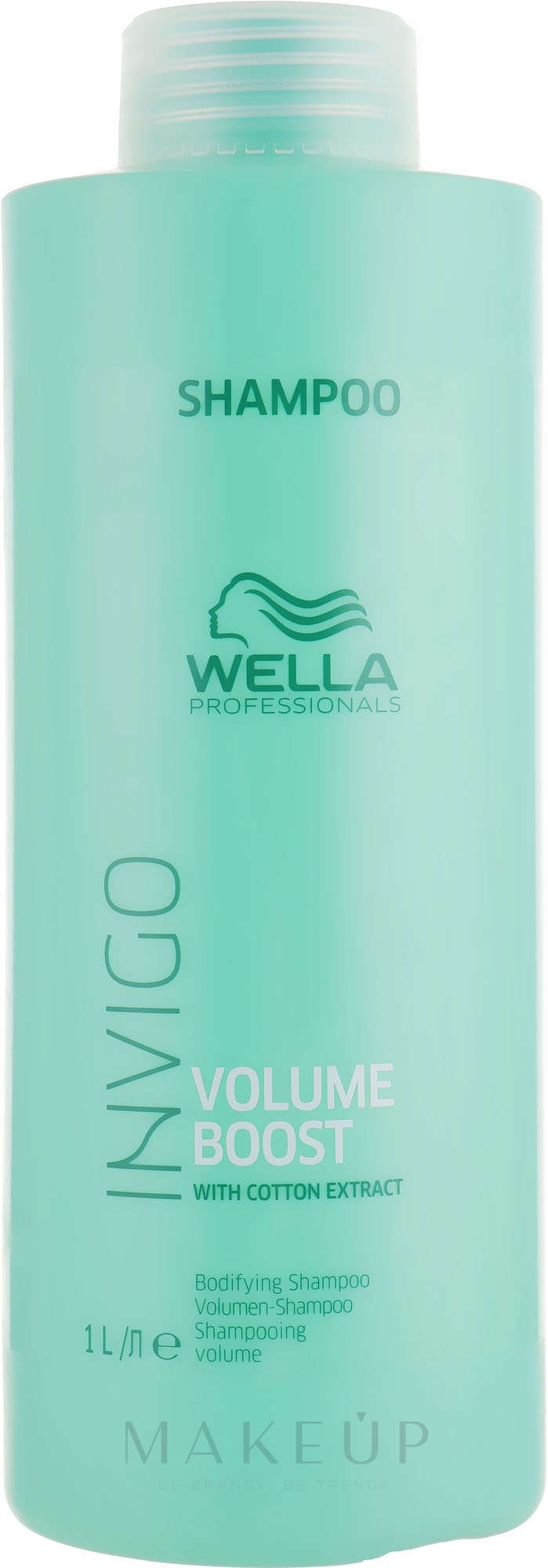 Volumen-Shampoo für feines Haar - Wella Professionals Invigo Volume Boost Bodifying Shampoo — Bild 1000 ml