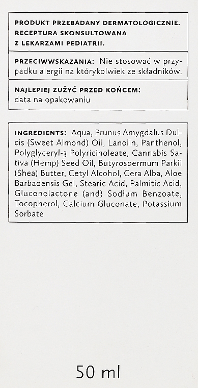 Natürliche Windelcreme mit Hanföl - Hagi Baby Cream — Bild N3