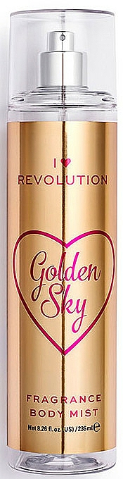 Parfümiertes Körperspray Golden Sky - I Heart Revolution Body Mist Golden Sky — Bild N1