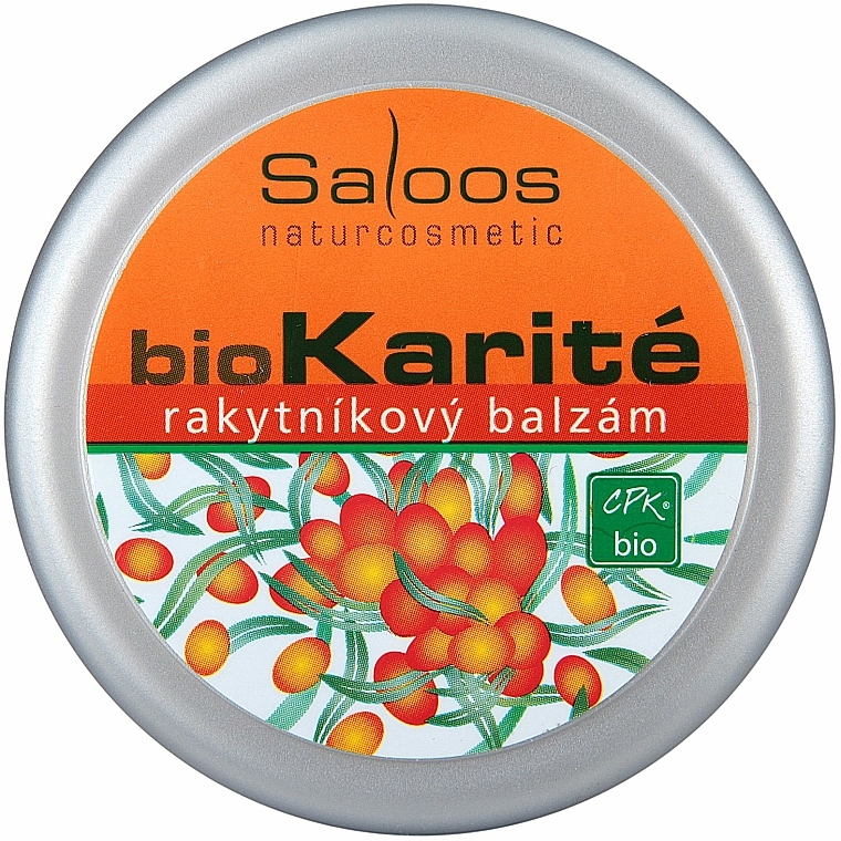 Bio-Balsam für den Körper Sanddorn - Saloos 