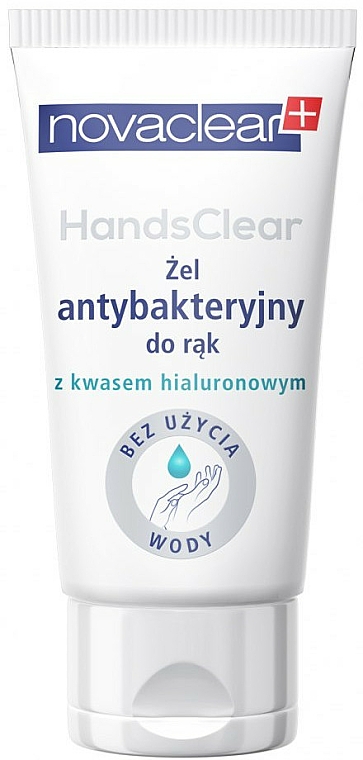 Antibakterielles Hanreinigungsgel mit Hyaluronsäure - Novaclear Hands Clear