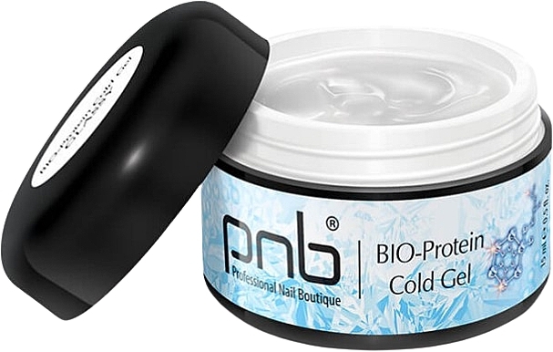 Kaltes Gel für Nägel mit Protein Glas - PNB BIO-Protein Cold Gel Glassy — Bild N2