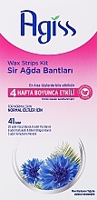 Düfte, Parfümerie und Kosmetik Wachsstreifen-Set zur Enthaarung mit Kirschduft - Agiss Wax Strips Kit