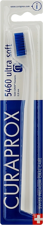 Zahnbürste ultra weich CS 5460 weiß-blau - Curaprox — Bild N1