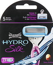 Düfte, Parfümerie und Kosmetik Ersatzklingen 3 St. - Wilkinson Sword Women Hydro Silk Purple