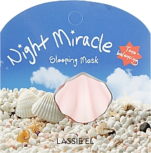Düfte, Parfümerie und Kosmetik Nachtkapsel-Gesichtsmaske mit Perlenpuder - Lassie'el Night Miracle Pearl Shell Mask