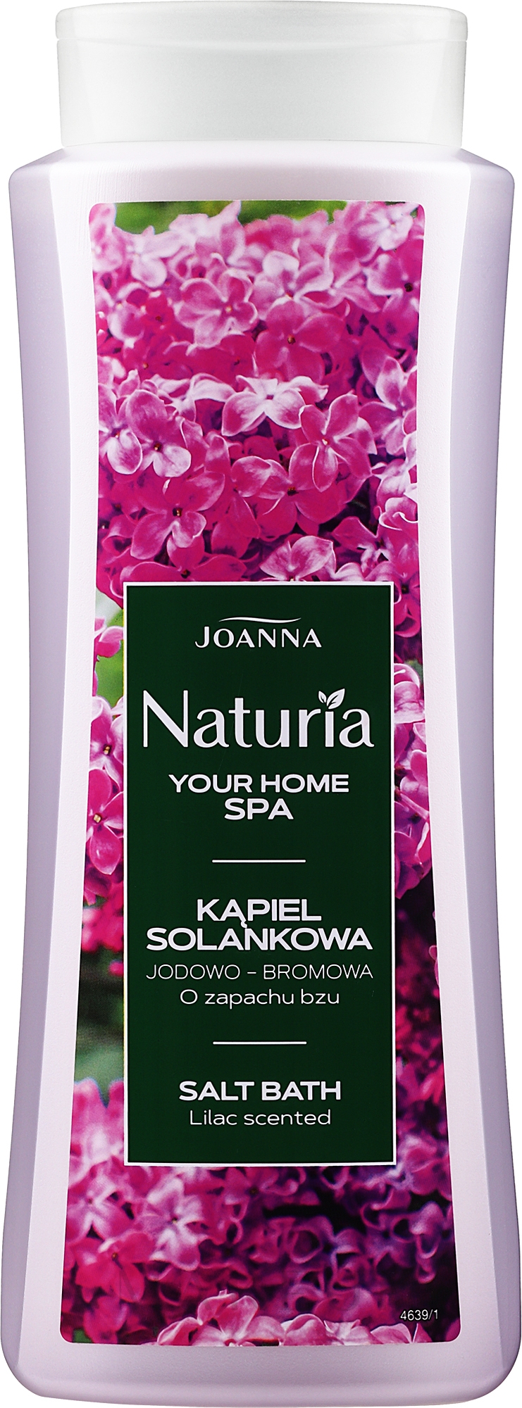 Badesalz mit Fliederduft - Joanna Nuturia Body Spa Salt Bath Lilac Scented — Bild 500 ml