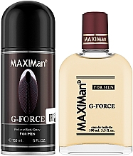 Düfte, Parfümerie und Kosmetik Aroma Parfume Maximan G-Force - Duftset (Eau de Toilette 100ml + Deospray 150ml)