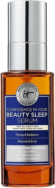 Anti-Aging-Gesichtsserum für die Nacht - IT Cosmetics Confidence In Your Beauty Sleep Serum — Bild N1