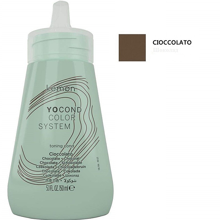 Tönungsconditioner Schokolade - Kemon Yo Cond Color System — Bild N5