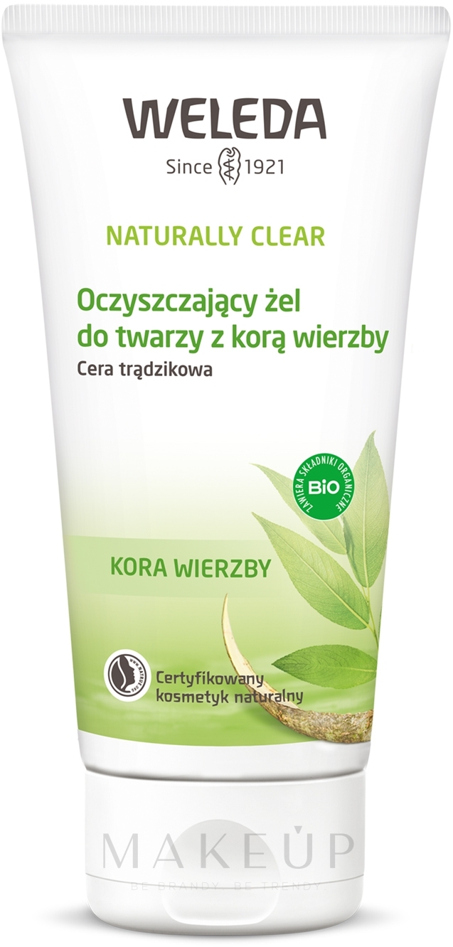Klärendes Waschgel für unreine Haut mit Weidenrinde - Weleda Naturally Clear Purifying Gel Cleanser — Bild 100 ml