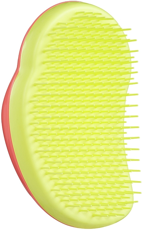 Haarbürste - Tangle Teezer The Original Salmon Pink Hyper Yellow  — Bild N3