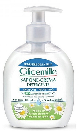 Flüssige Creme-Seife mit Probiotikum - Mirato Glicemille Cream Soap Moisturizing-Protect With Probiotic  — Bild N1