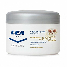 Pflegende Körpercreme mit Sheabutter - Lea Skin Care Body Cream With Karite Butter — Bild N1
