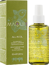 Düfte, Parfümerie und Kosmetik Aufhellendes Zweiphasen-Haaröl - Echosline Maqui 3 Brightening Bi-Phase Vegan Oil