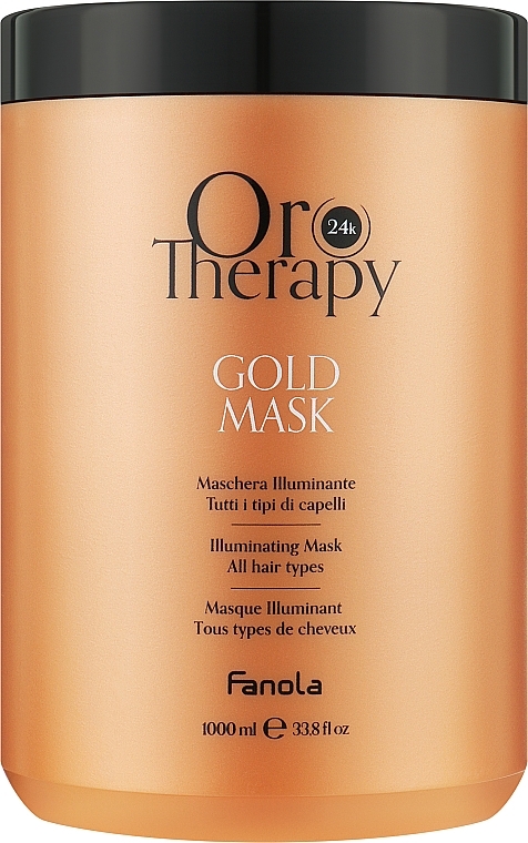 Haarmaske - Fanola Oro Therapy Gold 24K Mask All Hair Types — Bild N2