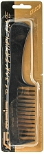 Düfte, Parfümerie und Kosmetik Haarkamm mit Griff №611 B Black Profi Line schwarz 20,5 cm - Comair