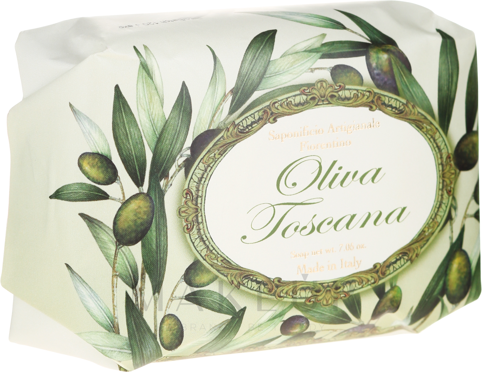 Naturseife Olive - Saponificio Artigianale Fiorentino Olive Soap — Bild 200 g
