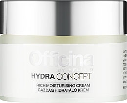 Intensiv feuchtigkeitsspendende Gesichtscreme - Helia-D Officina Hydra Concept Rich Moisturising Cream — Bild N2