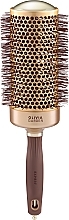 Rundbürste 65 mm - Olivia Garden Expert Blowout Speed Wavy Bristles Gold & Brown  — Bild N1