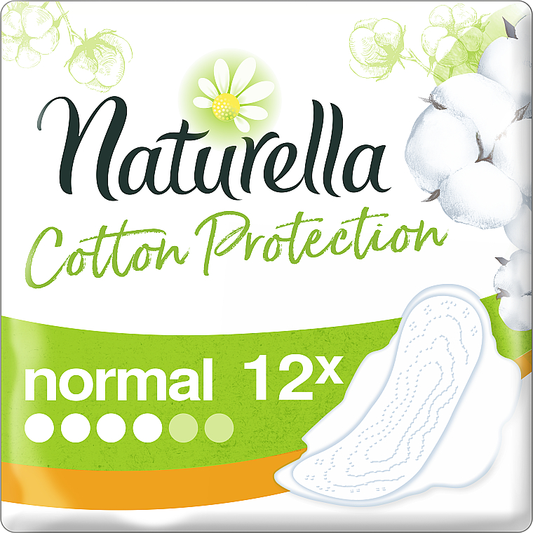 Damenbinden mit Flügeln 12 St. - Naturella Cotton Protection Ultra Normal