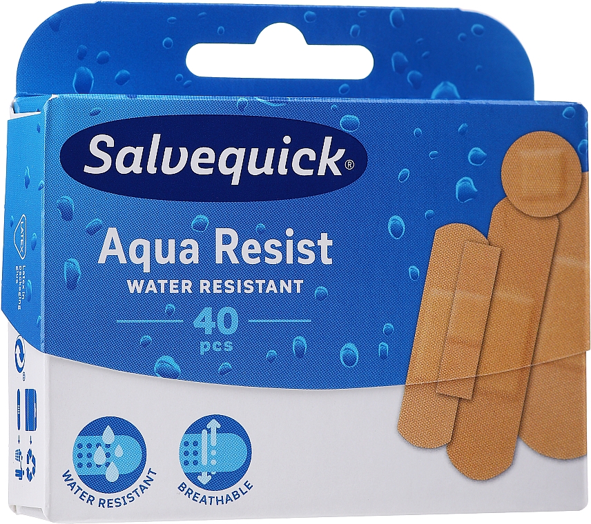 Wasserfeste Pflaster - Salvequick Aqua Resist — Foto N2