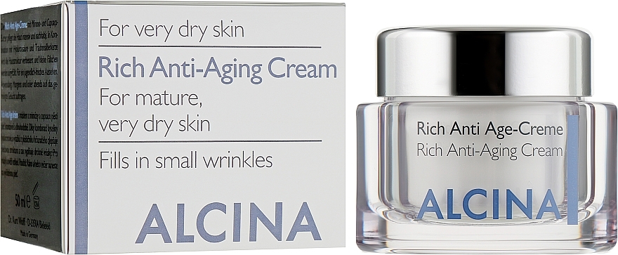 Pflegende Anti-Age-Gesichtscreme - Alcina T Rich Anti Age-Creme — Bild N3