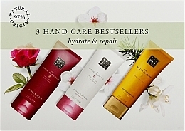 Düfte, Parfümerie und Kosmetik Set - Rituals Hand Care Bessellers Set (Handbalsam 3x70ml) 