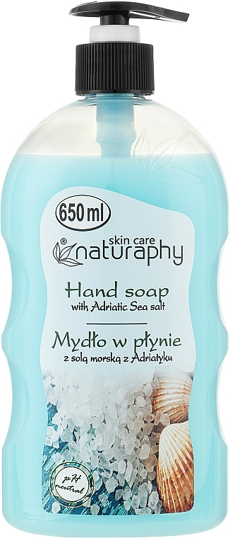 Flüssige Handseife mit Meersalz - Naturaphy Hand Soap — Bild N1