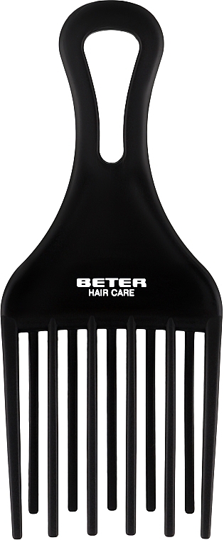 Kamm für lockiges Haar schwarz 17 cm - Beter Beauty Care — Bild N1