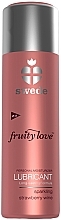 Düfte, Parfümerie und Kosmetik Aromatisiertes Gleitgel mit Erdbeerschaumwein - Swede Fruity Love Lubricant Sparkling Strawberry Wine