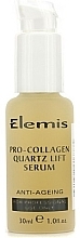 Straffendes, glättendes und feuchtigkeitsspendendes Anti-Falten Gesichtsserum - Elemis Pro-Collagen Quartz Lift Serum (Salon Size) — Bild N2