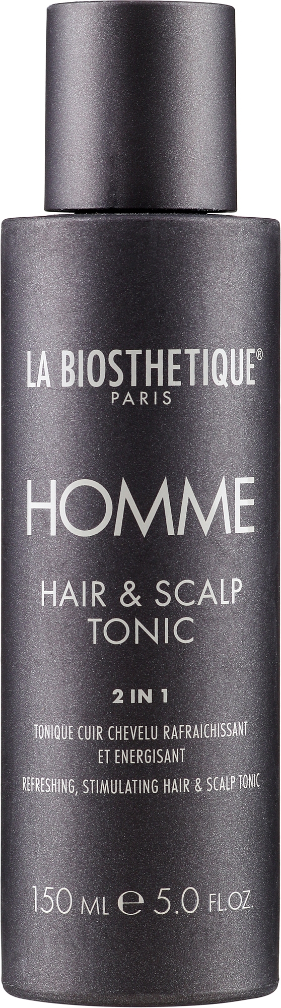 2-in-1 Haar- und Kopfhautwasser - La Biosthetique Homme Hair & Scalp Tonic — Bild 150 ml