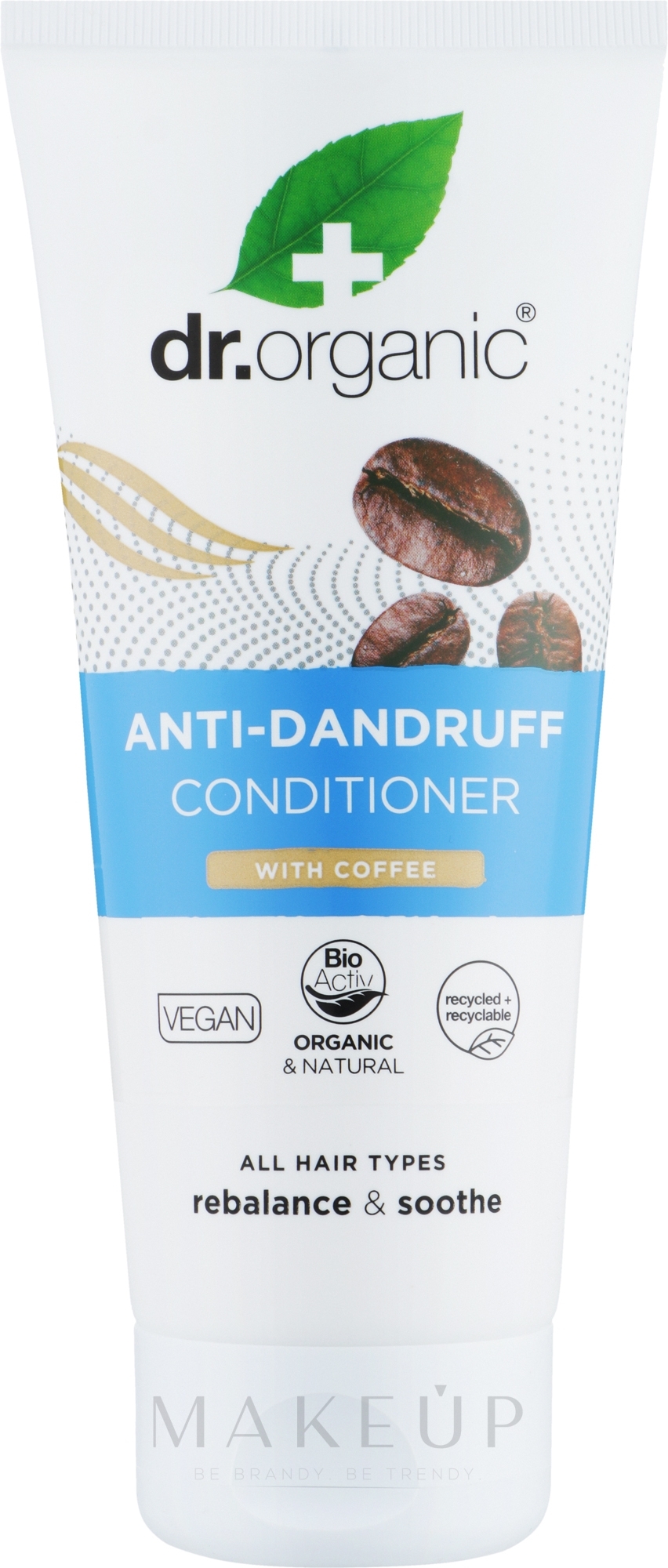 Anti-Schuppen-Conditioner mit Kaffee - Dr.Organic Organic Coffee Anti-Dandruff Conditioner — Bild 200 ml