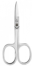 Nagelschere mit geraden Klingen - QVS Curved Nail Scissors — Bild N2
