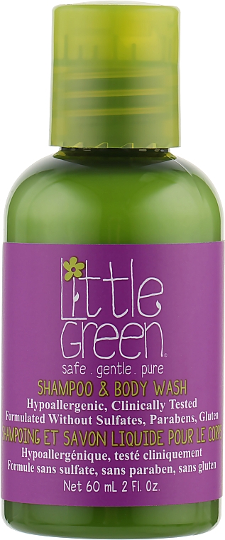 Kindershampoo-Gel für Haar und Körper - Little Green Kids Shampoo & Body Wash — Bild N1