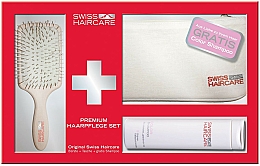 Düfte, Parfümerie und Kosmetik Haarpflegeset (Bürste + Shampoo 200ml + Tasche) - Swiss Haircare Premium Haaprflege W3ks Set I