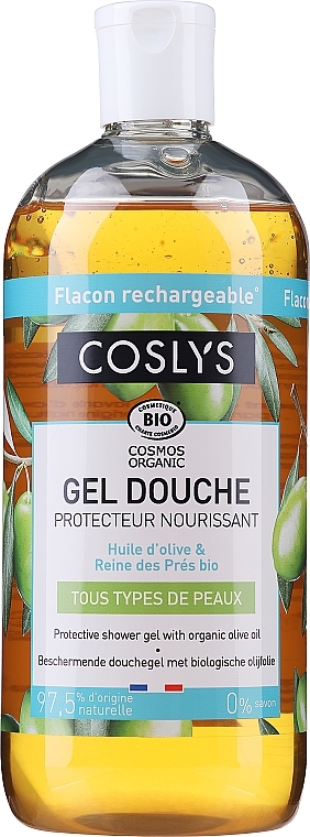 Schützendes Duschgel mit Olivenöl - Coslys Protective Shower Gel With Organic Olive Oil — Bild N1