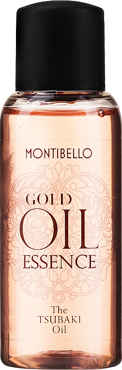 Weichmachendes, pflegendes Haaröl Tsubaki für gefärbtes, trockenes Haar - Montibello Gold Oil Essence Tsubaki Oil — Bild N1