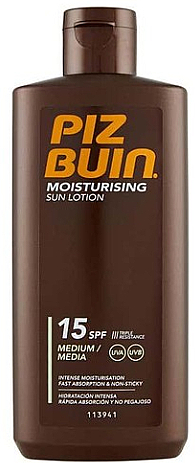 Intensiv feuchtigkeitsspendende Sonnenschutzlotion für den Körper SPF 15 - Piz Buin Sun Cream Piz Buin Milk Spf 15 — Bild N1
