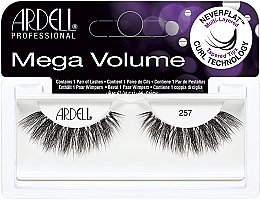 Künstliche Wimpern 257 - Ardell Mega Volume 257 Black — Bild N1