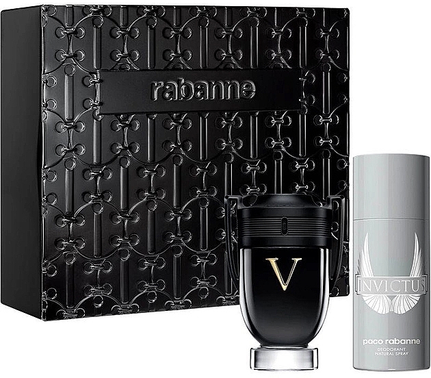 Paco Rabanne Invictus Victory - Duftset (Eau de Parfum 100 ml + Deospray 150 ml)  — Bild N1