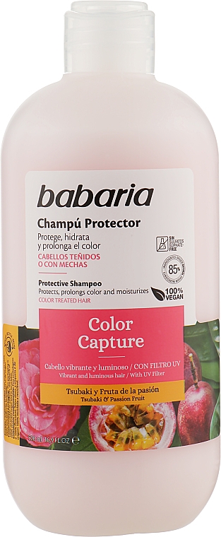 Shampoo zur Erhaltung der Haarfarbe - Babaria Color Capture Shampoo — Bild N1