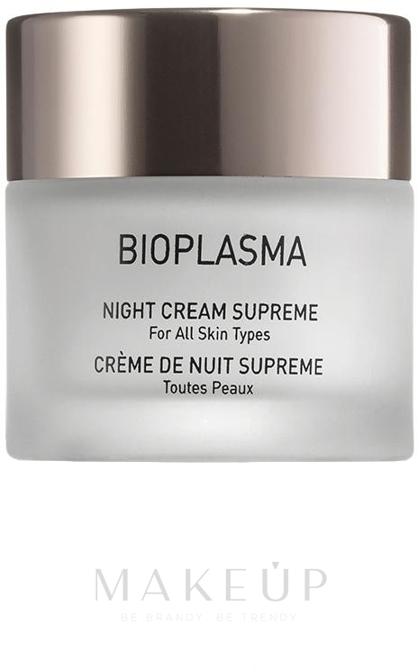 Pflegende Nachtcreme - Gigi Bioplasma Night Cream Supreme — Bild 50 ml