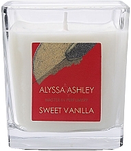 Düfte, Parfümerie und Kosmetik Duftkerze - Alyssa Ashley Sweet Vanilla Candle