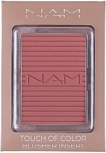 Düfte, Parfümerie und Kosmetik Gesichtsrouge - NAM Touch of Color Blusher Insert (Refill) 