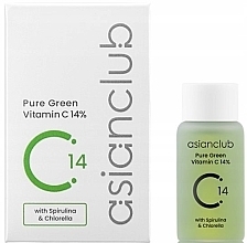 Düfte, Parfümerie und Kosmetik Gesichtsserum mit Vitamin C  - Asianclub Pure Green Vitamin C 14% 